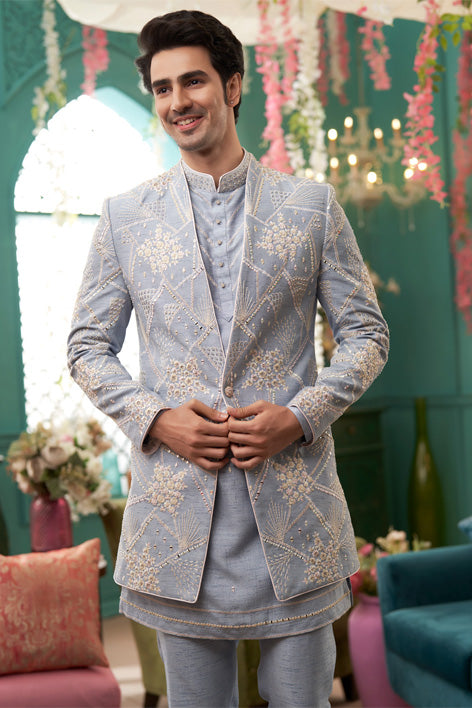 Indo western for wedding mens hotsell