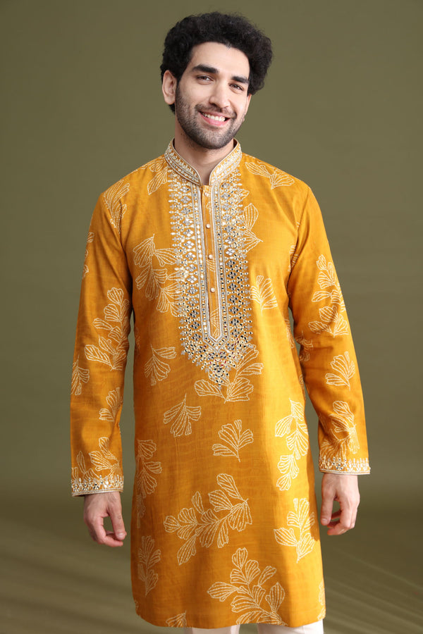 Printed Kurta Set
