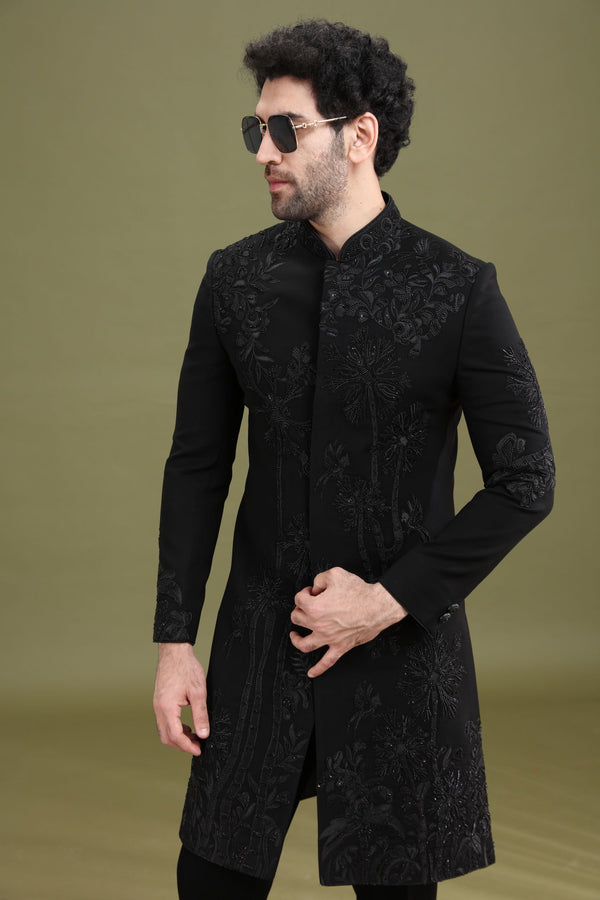 Black Sherwani