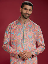 Satin Kurta Set