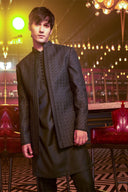 Forest Olive Embellished Cocktail Jodhpuri Set