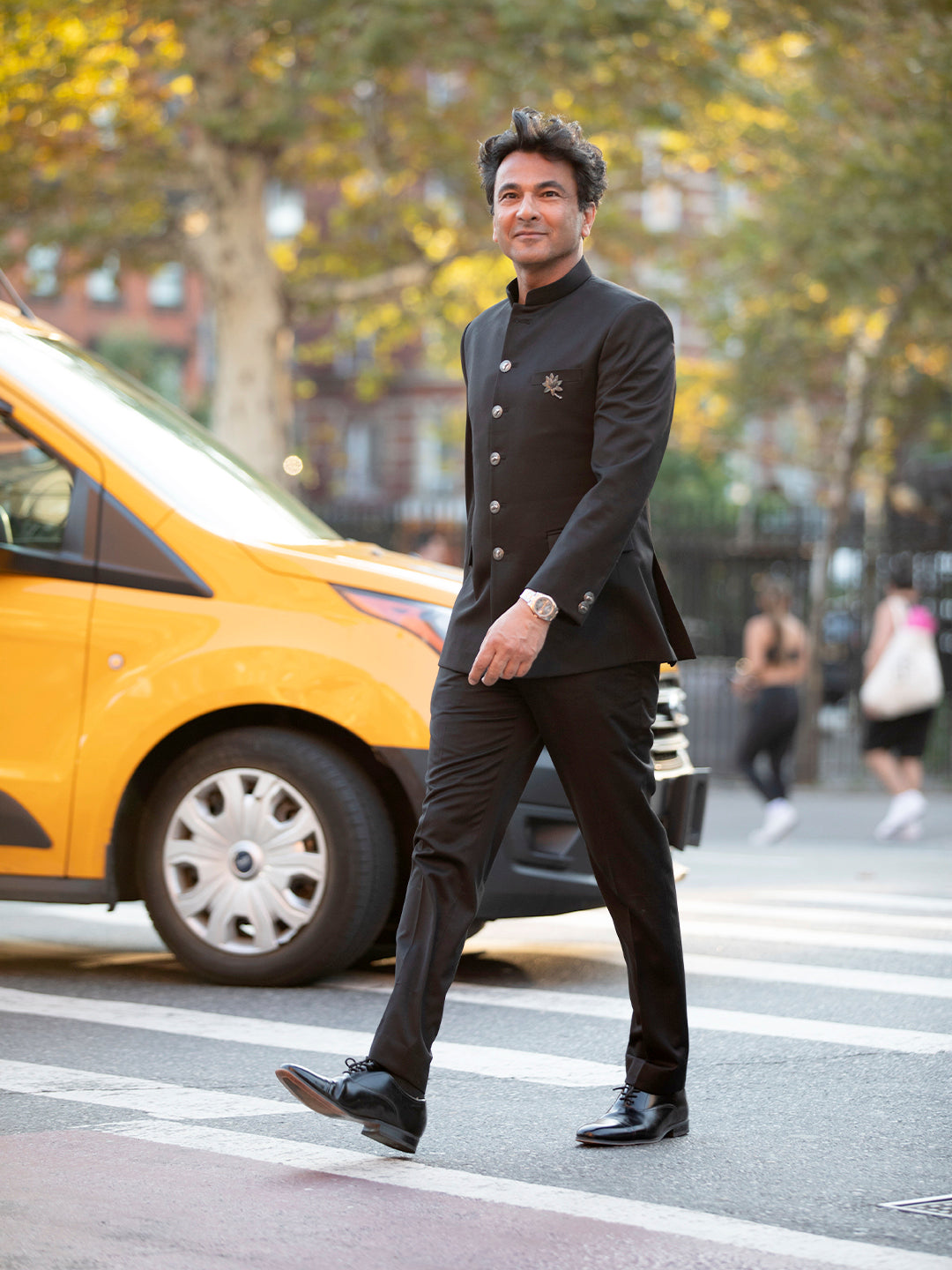 white christmas dresses Black Bandhgala Jodhpuri Suit for Men