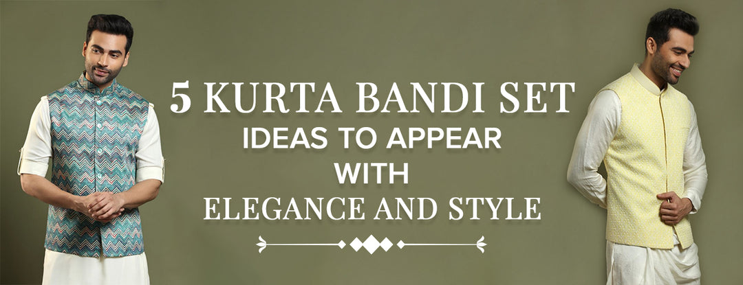 5 Kurta Bandi Set Ideas to Appear with Elegance and Style