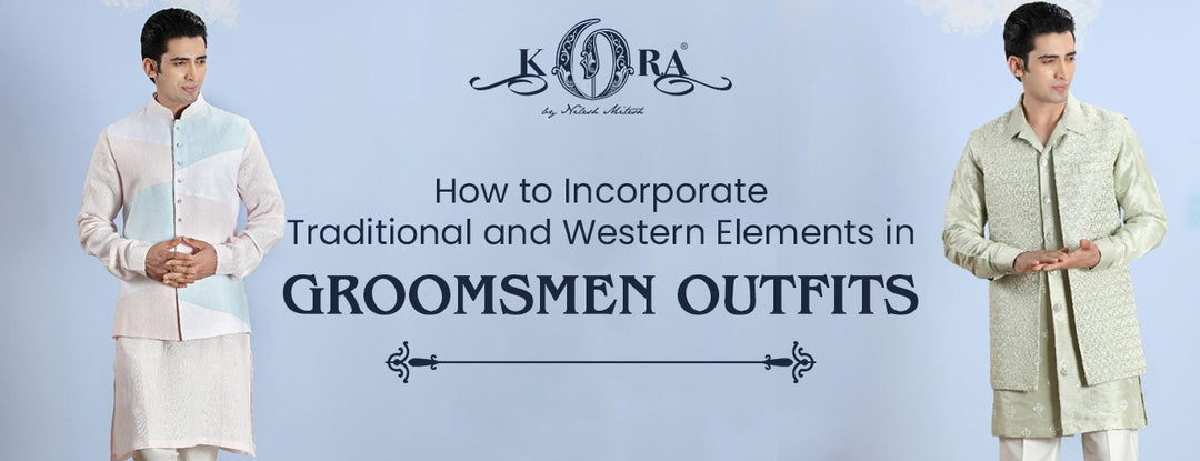 How to Incorporate Traditional and Western Elements in Groomsmen Outfits