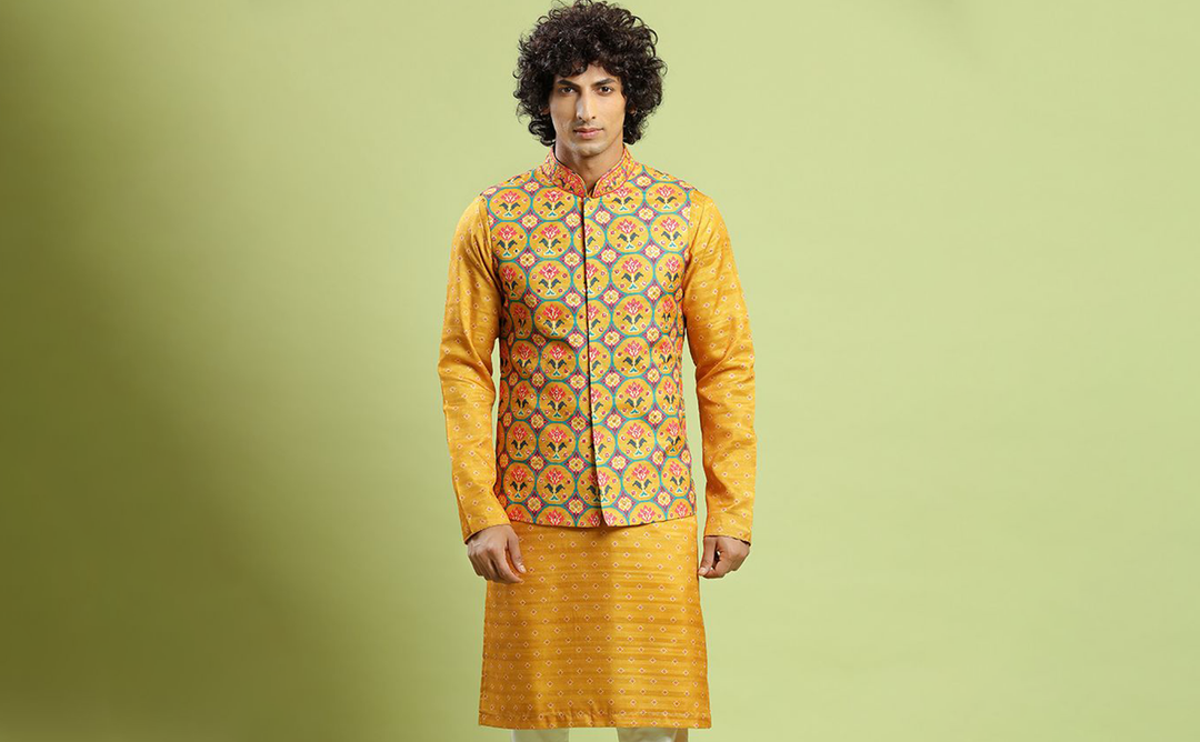 Experimenting with Prints, Patterns, and Embroideries on your Kurta Bandi Set