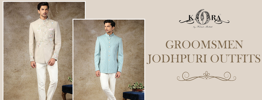 Stand Out from the Crowd with Groomsmen Jodhpuri Outfits