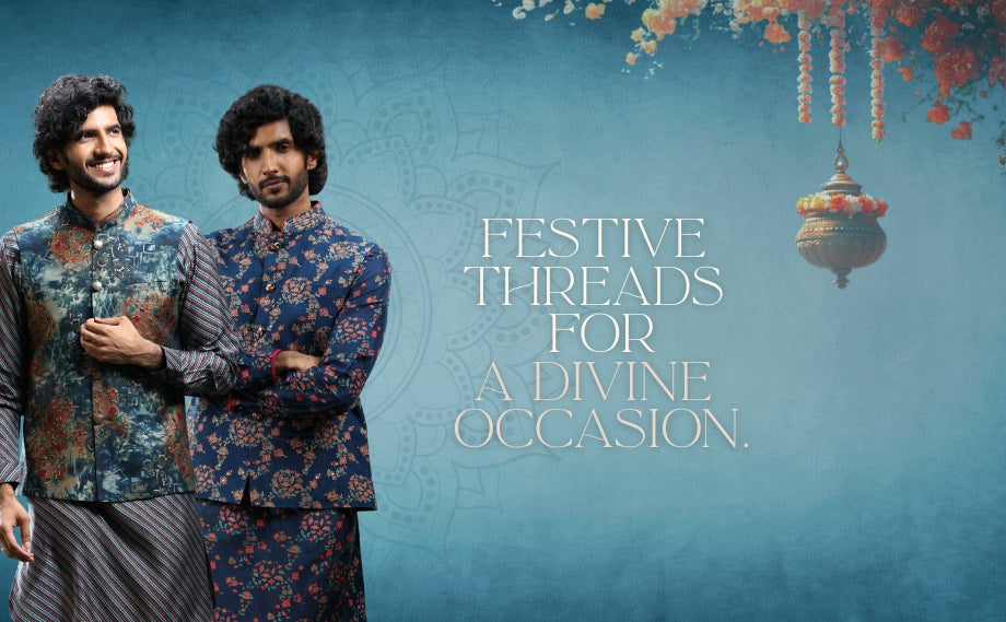 Divine Dressing for Janmashtami 2025: Celebrate Krishna’s Spirit in Kora by NM Menswear