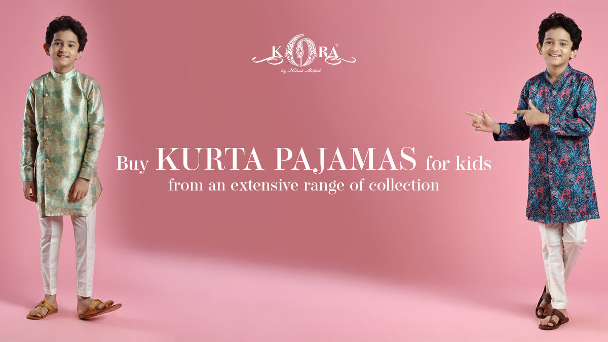 Buy Kurta Pajamas For Kids From An Extensive Range Of Collection