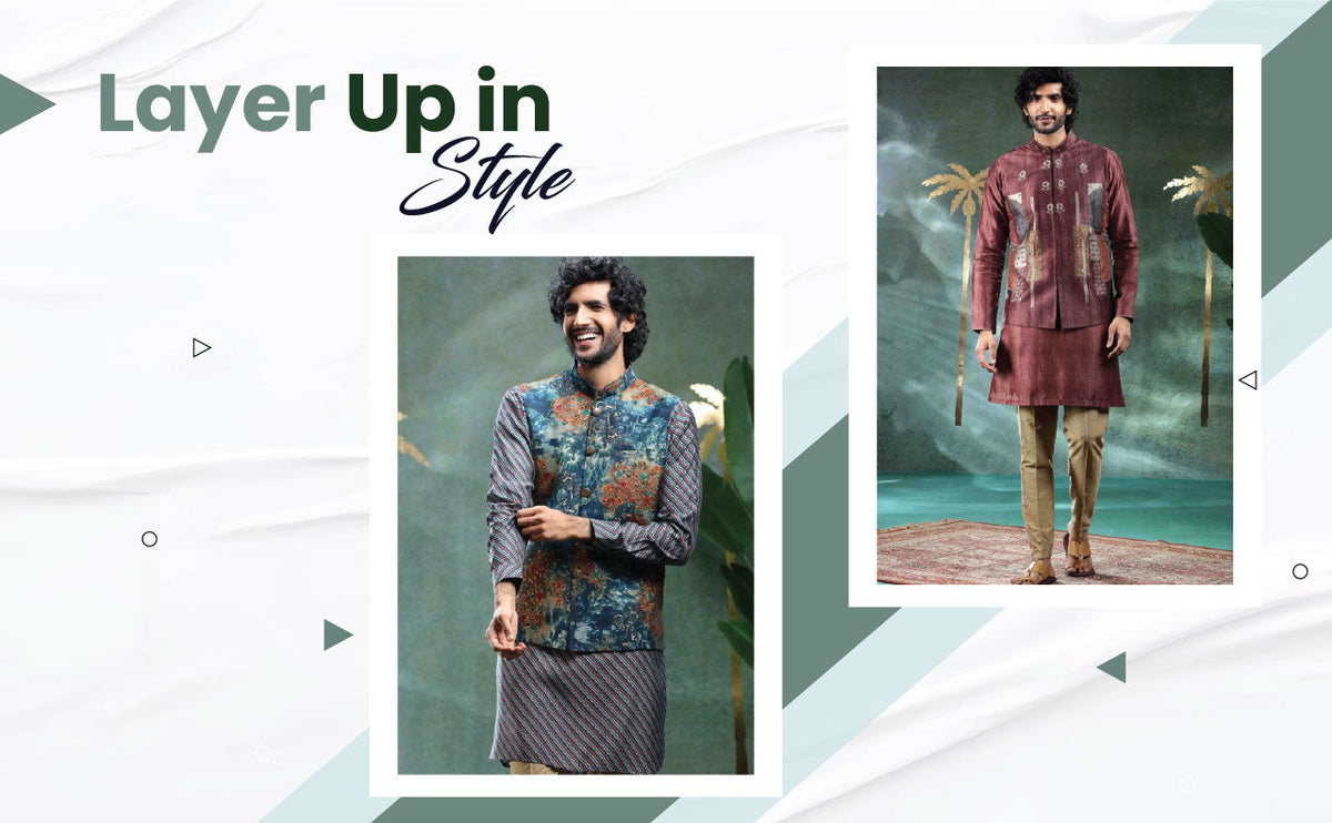 Top 5 Kurta Jacket Styles for Men to Elevate Your Festive Wardrobe