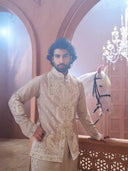 Premium brown Tissue Silk Bandi Set