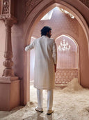 Stylish Cream Georgette Kurta Set