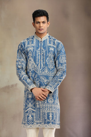 Blue Kurta Set