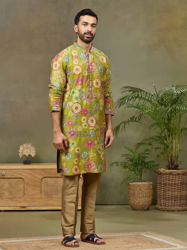 Mehndi Kurta Set