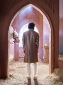 Premium Antic Tissue Silk Kurta Set