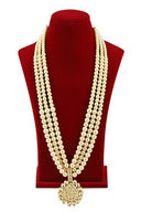 Minimalist Pearl Mala For Groom