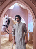 Premium Antic Tissue Silk Kurta Set