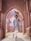 Premium Antic Tissue Silk Kurta Set