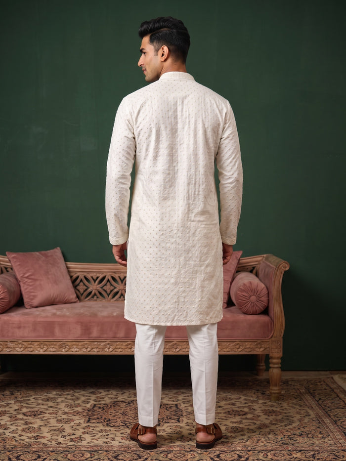 K-3090-FKEMB-1541-OFF-WHITE - KORANM