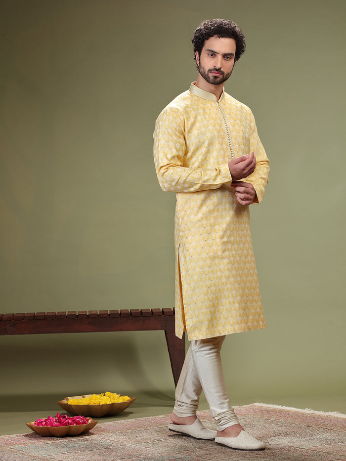 Kurta with jaquard fabric and Chudidar - KORANM