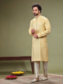 Kurta with jaquard fabric and Chudidar - KORANM