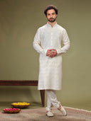 Kurta with mirror work and Chudidar