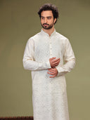 Kurta with mirror work and Chudidar. - KORANM