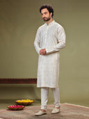 Kurta with mirror work and Chudidar. - KORANM