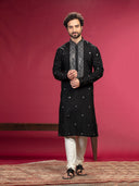 Kurta set with foil work.and churidar