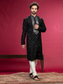 Kurta set with foil work.and churidar