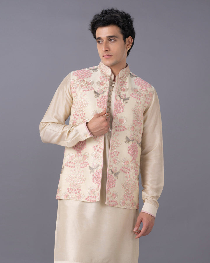 Natural Elegence Kurta Jacket Set