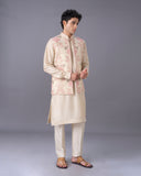 Natural Elegence Kurta Jacket Set
