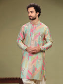 Bright Digital print Kurta with Salwar - KORANM