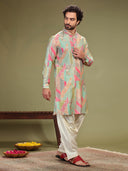 Bright Digital print Kurta with Salwar - KORANM