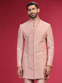 Indo-Western Set with Hand Highlight and Aligadi