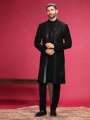 Indo Kurta Set with Hand Embroidery and Trouser