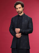 Indo-Western Set with Hand Work and Trouser