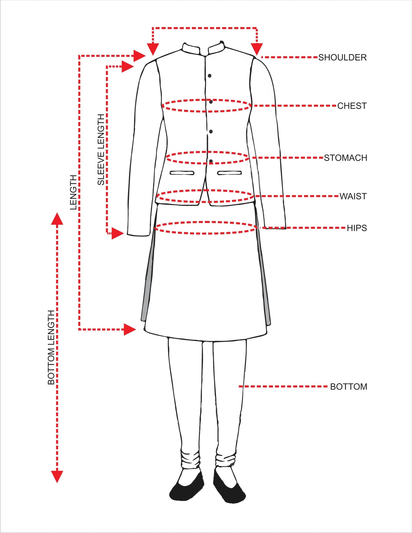 Nehru Jacket (Bandi Shirt) for Men