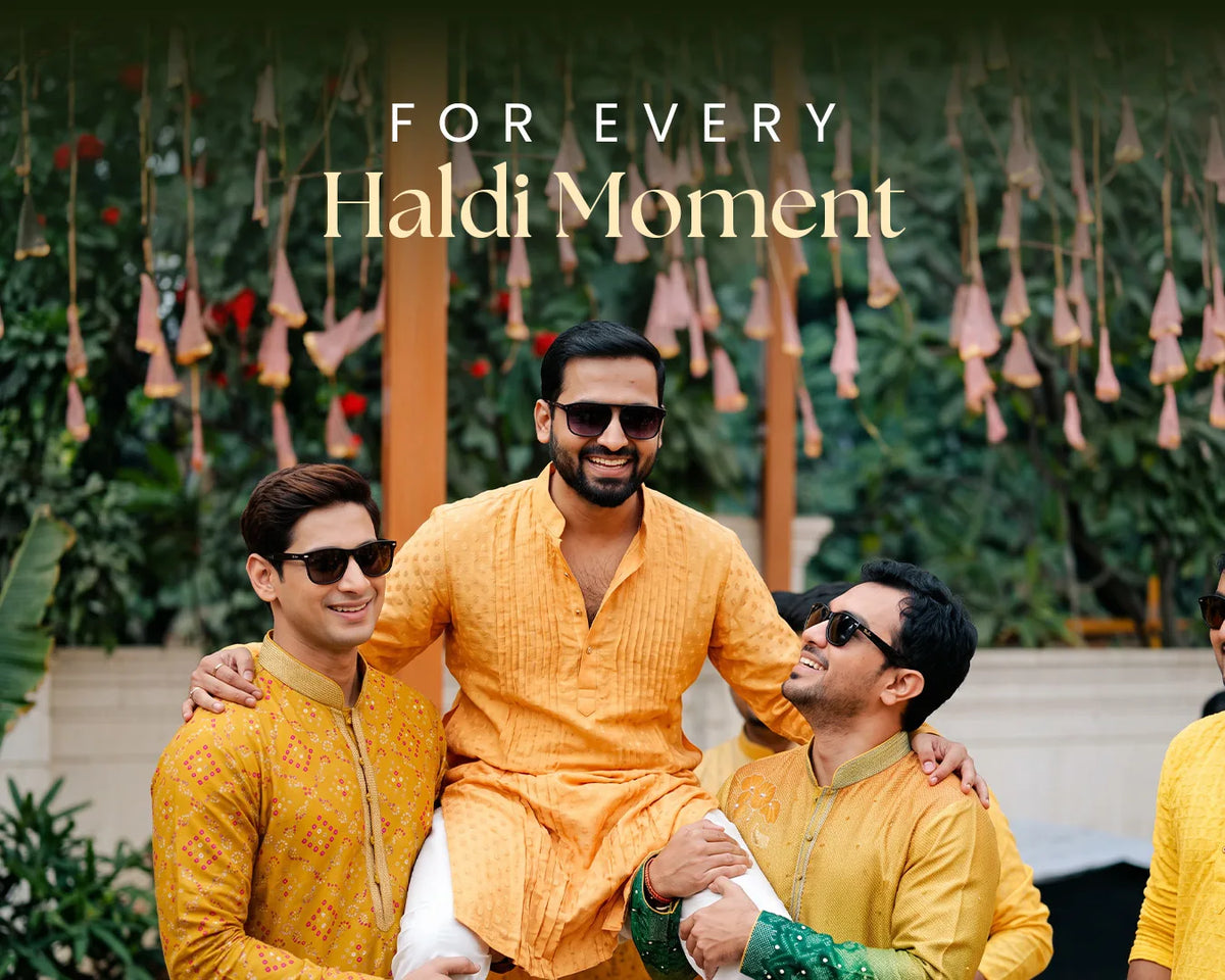 Haldi Outfits for Men