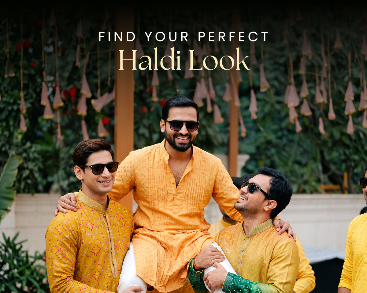 Haldi Outfits for Men