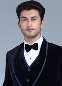 Egyptian Navy Velvet Tuxedo