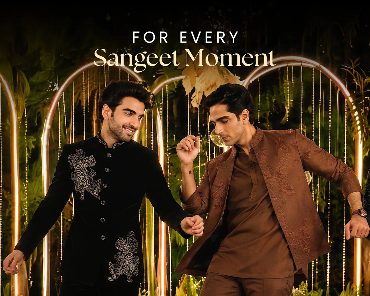 Sangeet Outfits for Men | Stylish Groom & Guest Wear