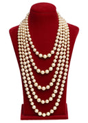 Cream Layered Moti Mala