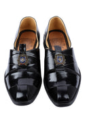 Black Hand Crafted Semi-Leather Sandal