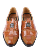 Tan Hand Crafted Semi-Leather Sandals